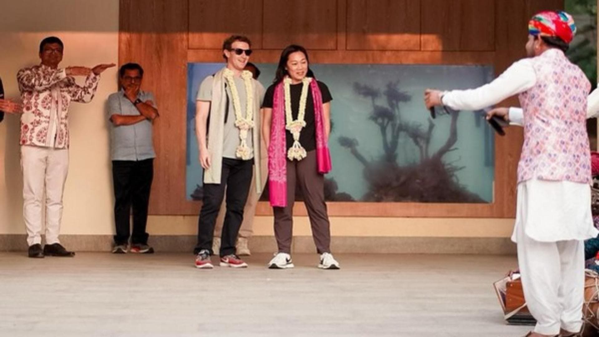 Mark Zuckerberg Arrives In Jamnagar For Anant Ambani, Radhika Merchant's Pre-Wedding Celebrations