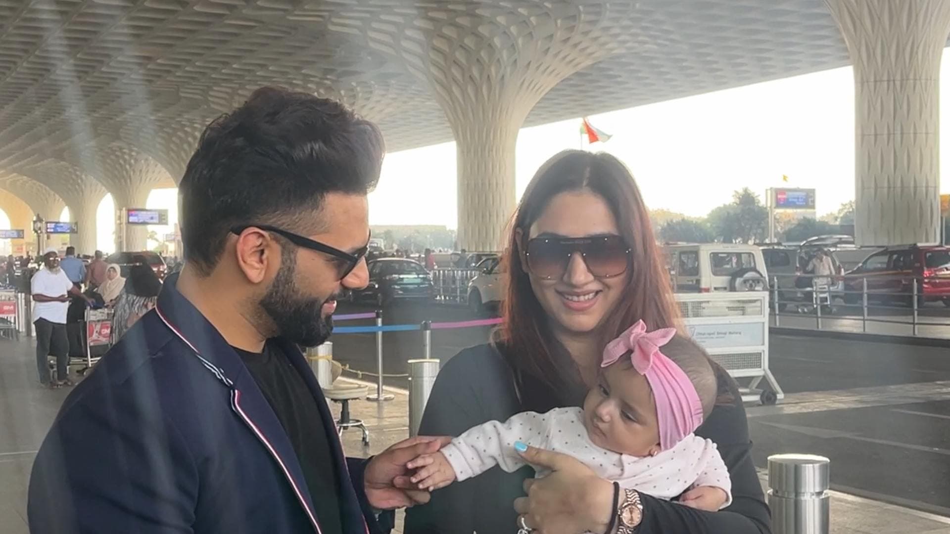 Rahul Vaidya, Disha Parmar Reveal Daughter Navya’s Face