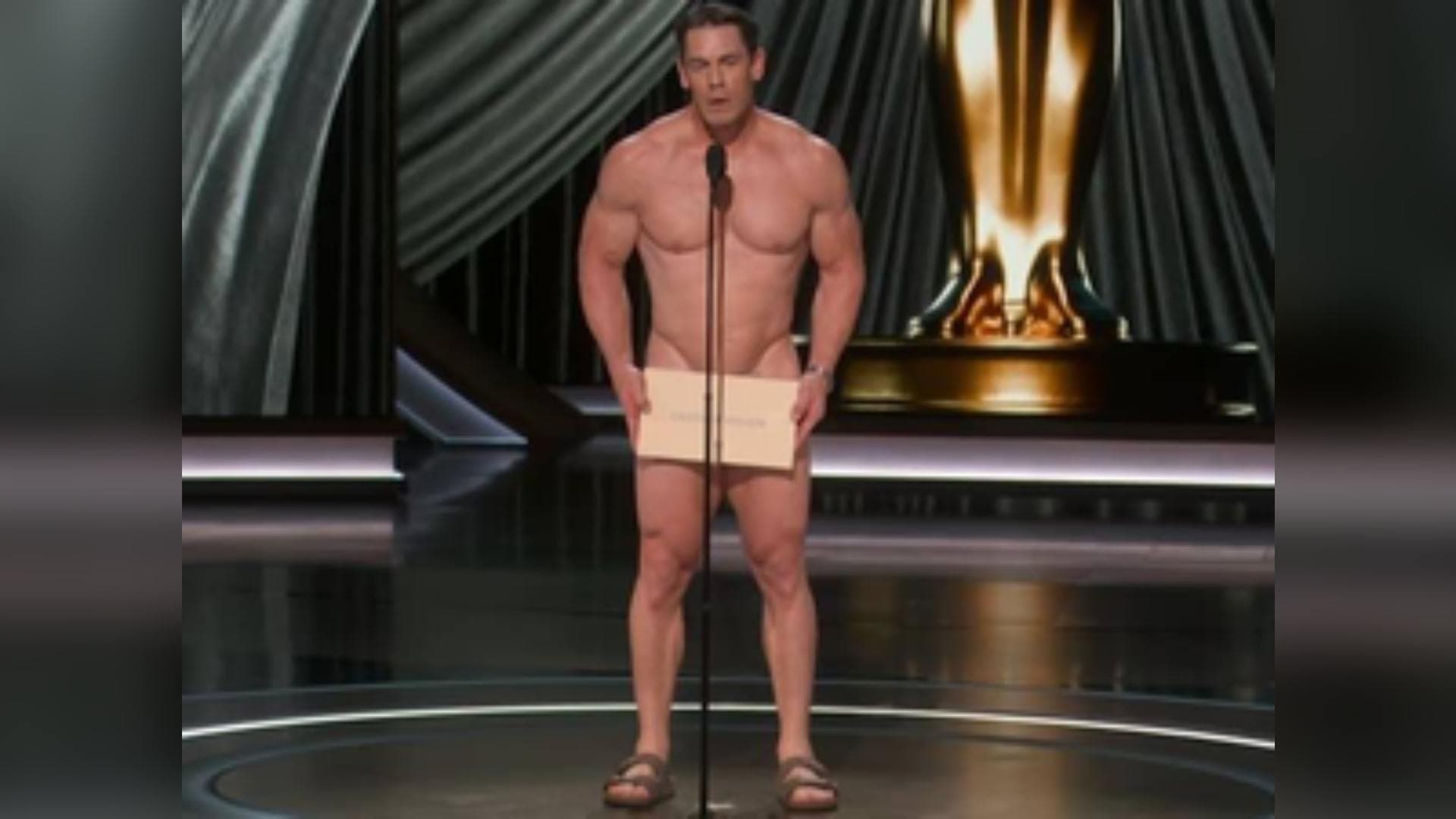 96th Academy Awards: John Cena In The Buff Presents Best Costume Design To 'Poor Things'