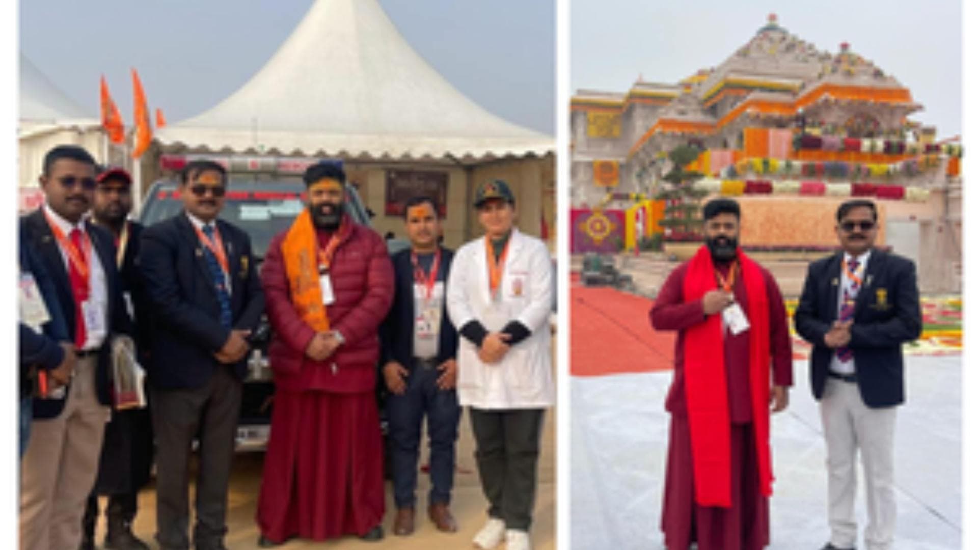Shiv Yog Foundation, Six Sigma Healthcare Providing Free Medical Services To 30K Pilgrims In Ayodhya