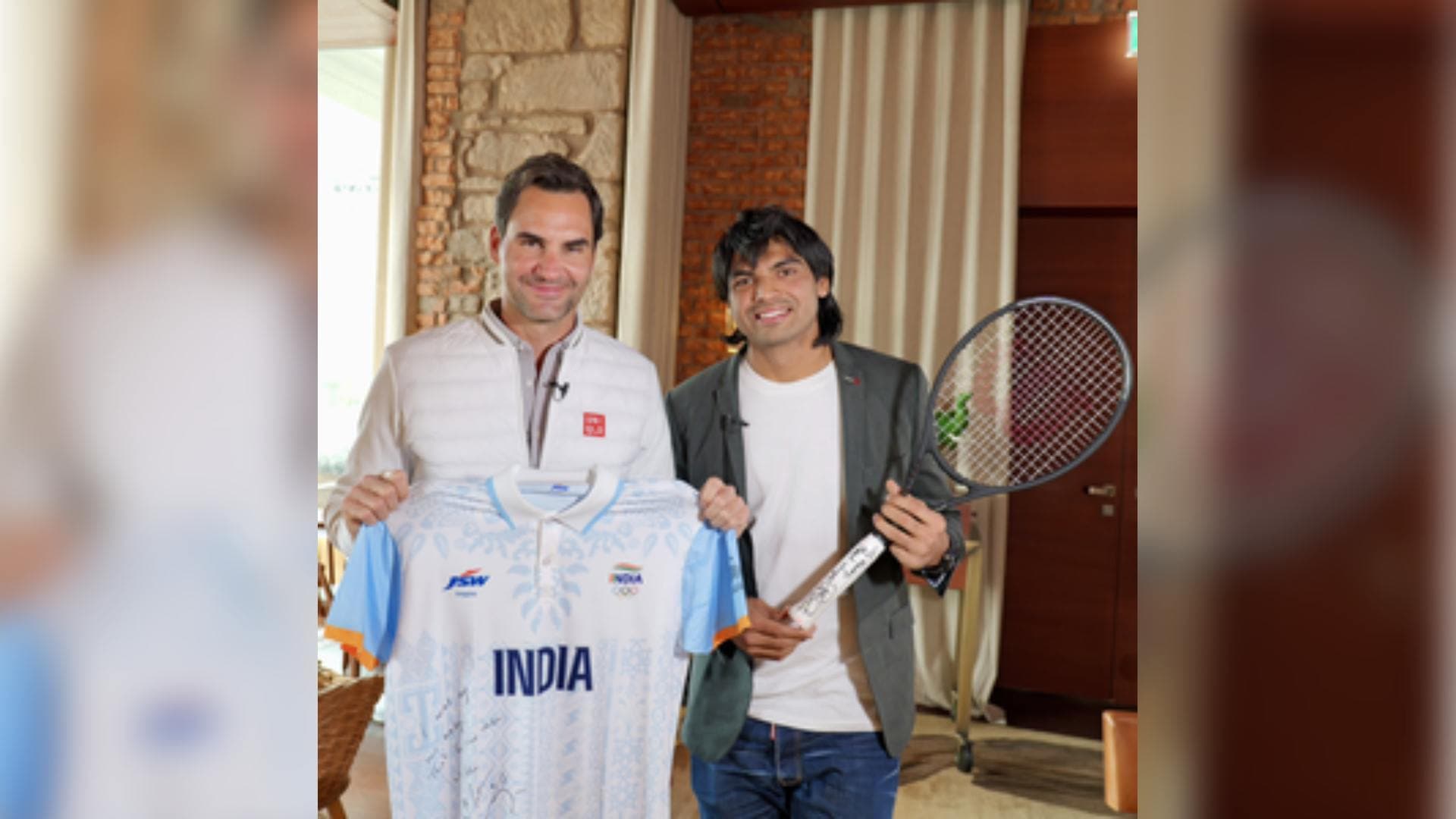 Neeraj Chopra Meets Roger Federer, Says: ‘It’s A Dream Come True For Me’