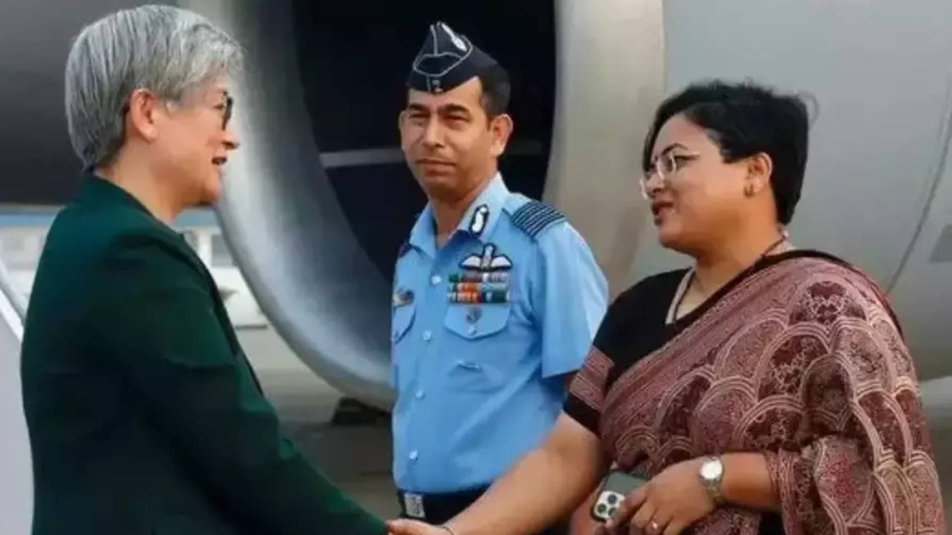 Australian Foreign Minister Penny Wong Arrives In India For 2+2 Dialogue
