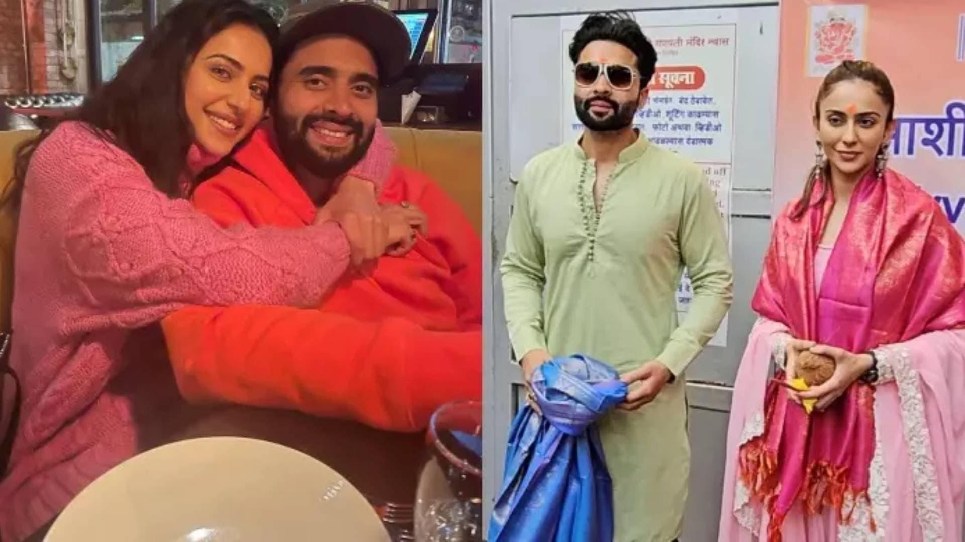 Rakul, Jackky Seek Blessings At Siddhivinayak Temple Ahead Of Wedding
