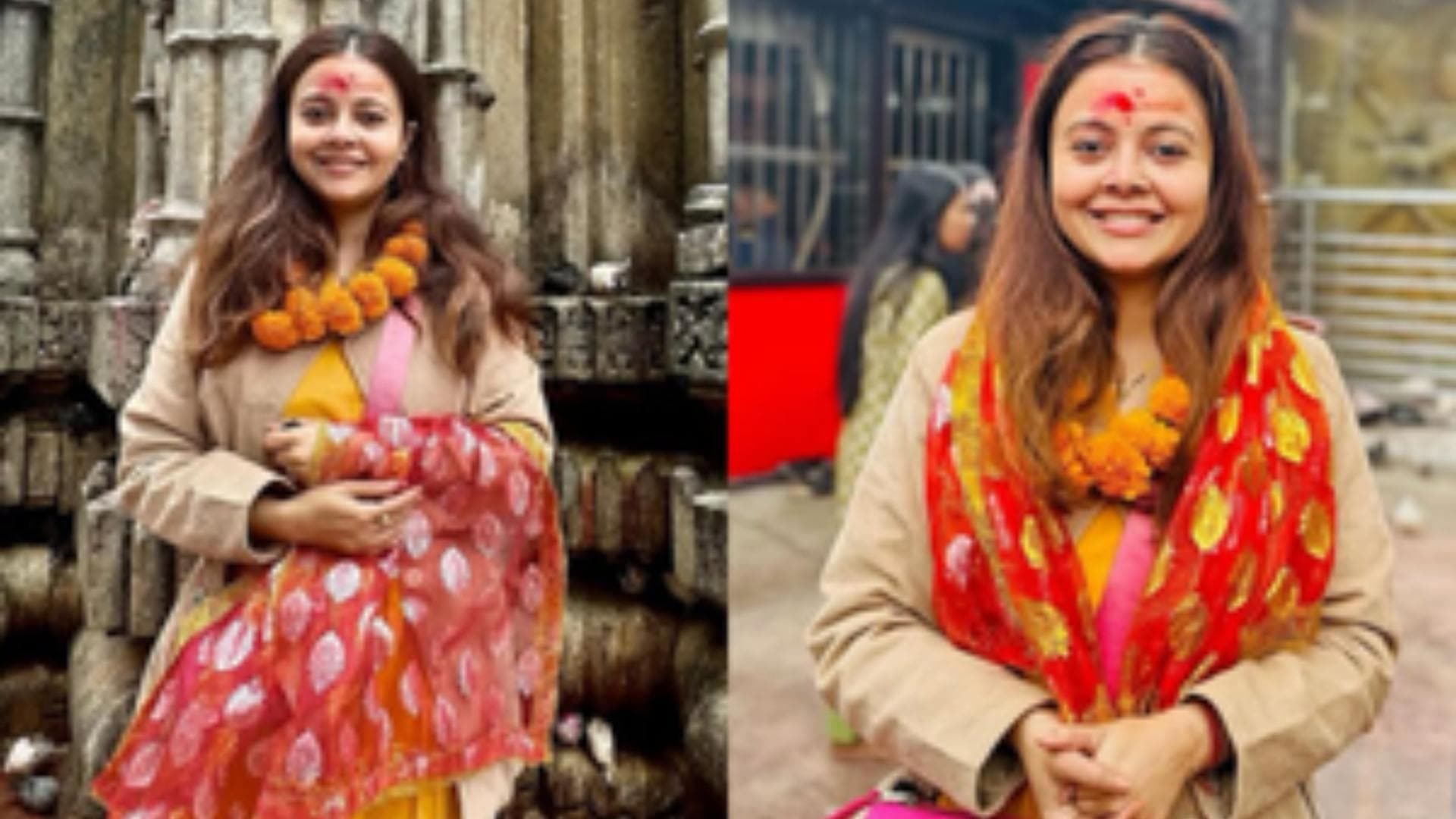 Devoleena Bhattacharjee Seeks Blessings At Kamakhya Temple