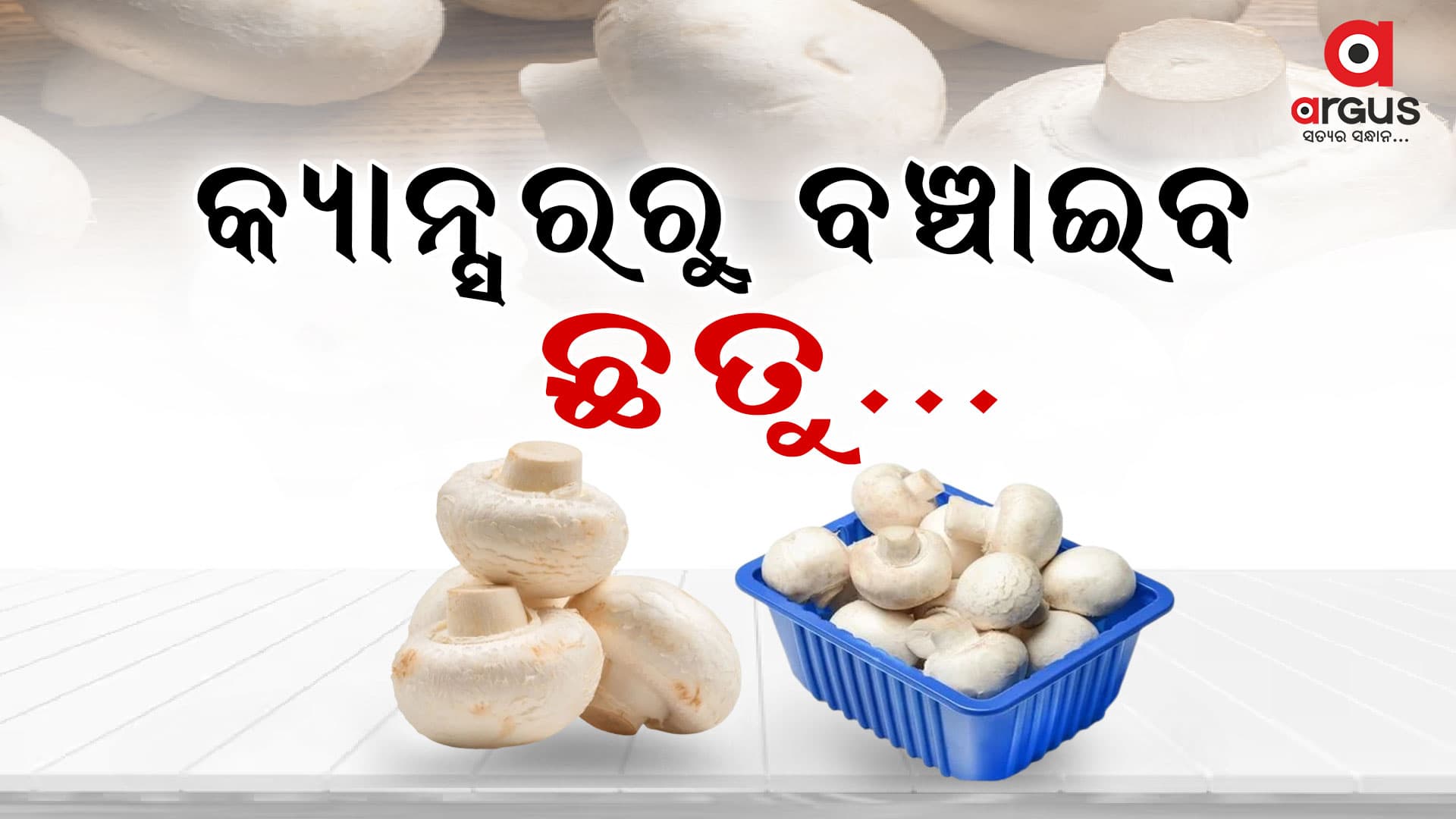 କ୍ୟାନ୍ସରରୁ ବଞ୍ଚାଇବ ଛତୁ....