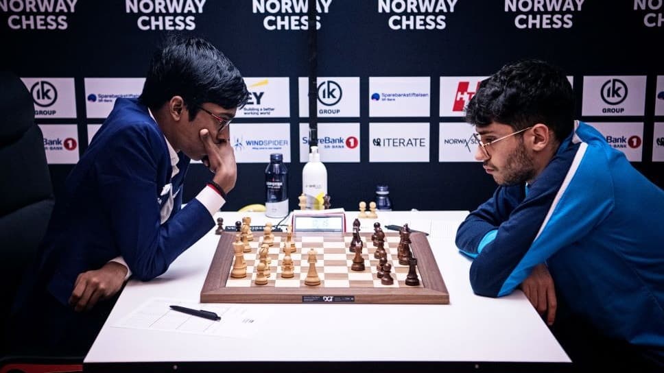 Praggnanandhaa, Vaishali suffer loses in sixth round of Norway Chess