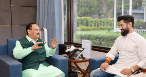 Reached Agreement On Seat-Sharing, Claims Chirag Paswan After Meeting BJP Chief