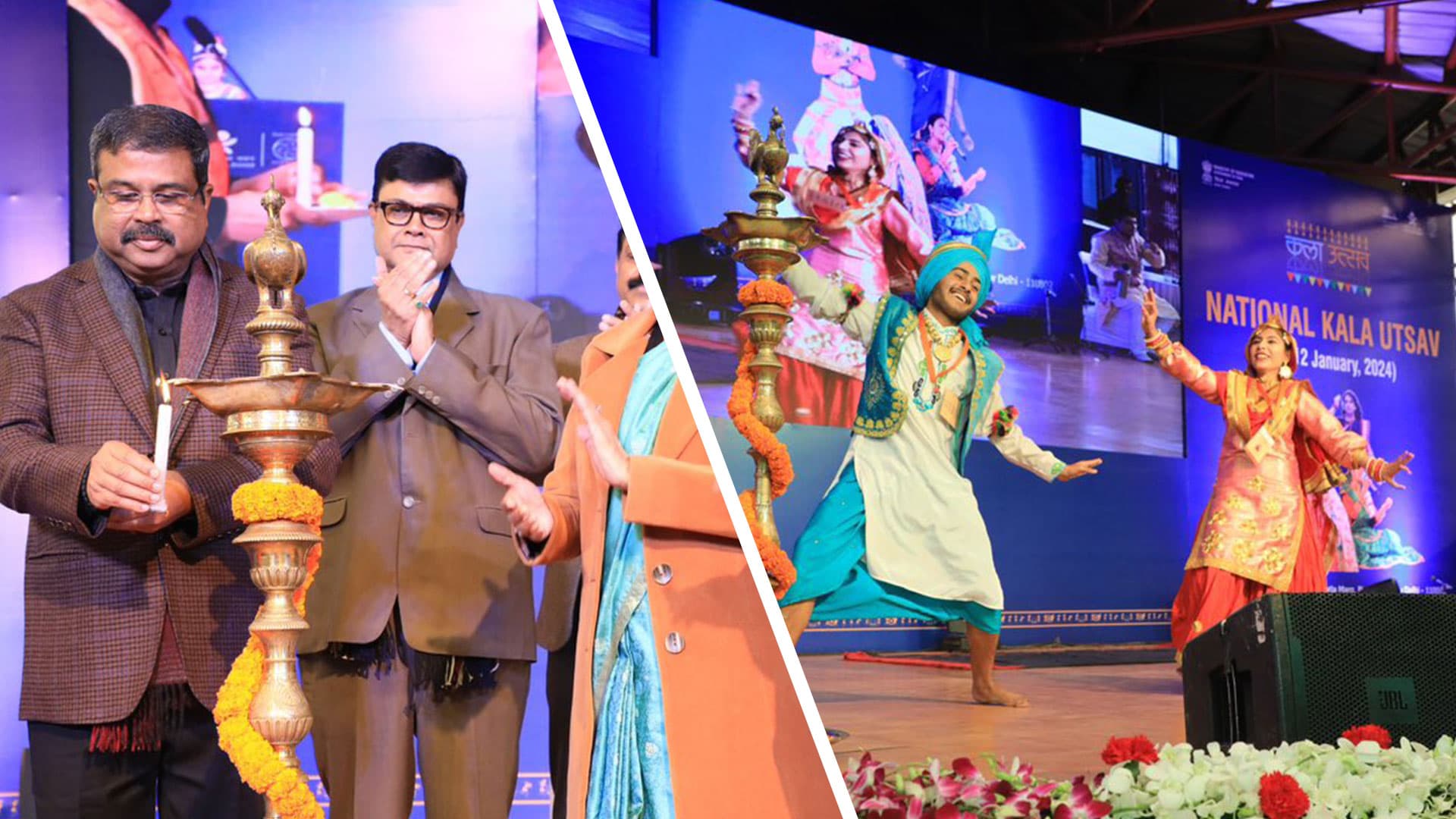 Union Minister Dharmendra Pradhan Inaugurates 'National Kala Utsav 2023'