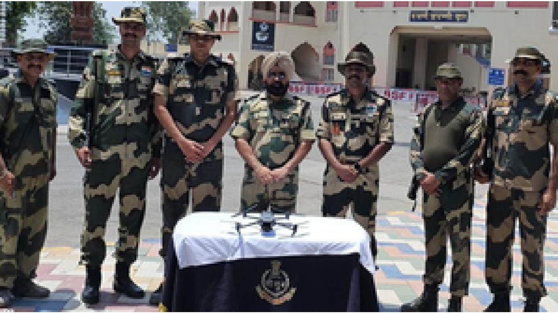 BSF Recovers Two China-Made Pak Drones In Punjab
