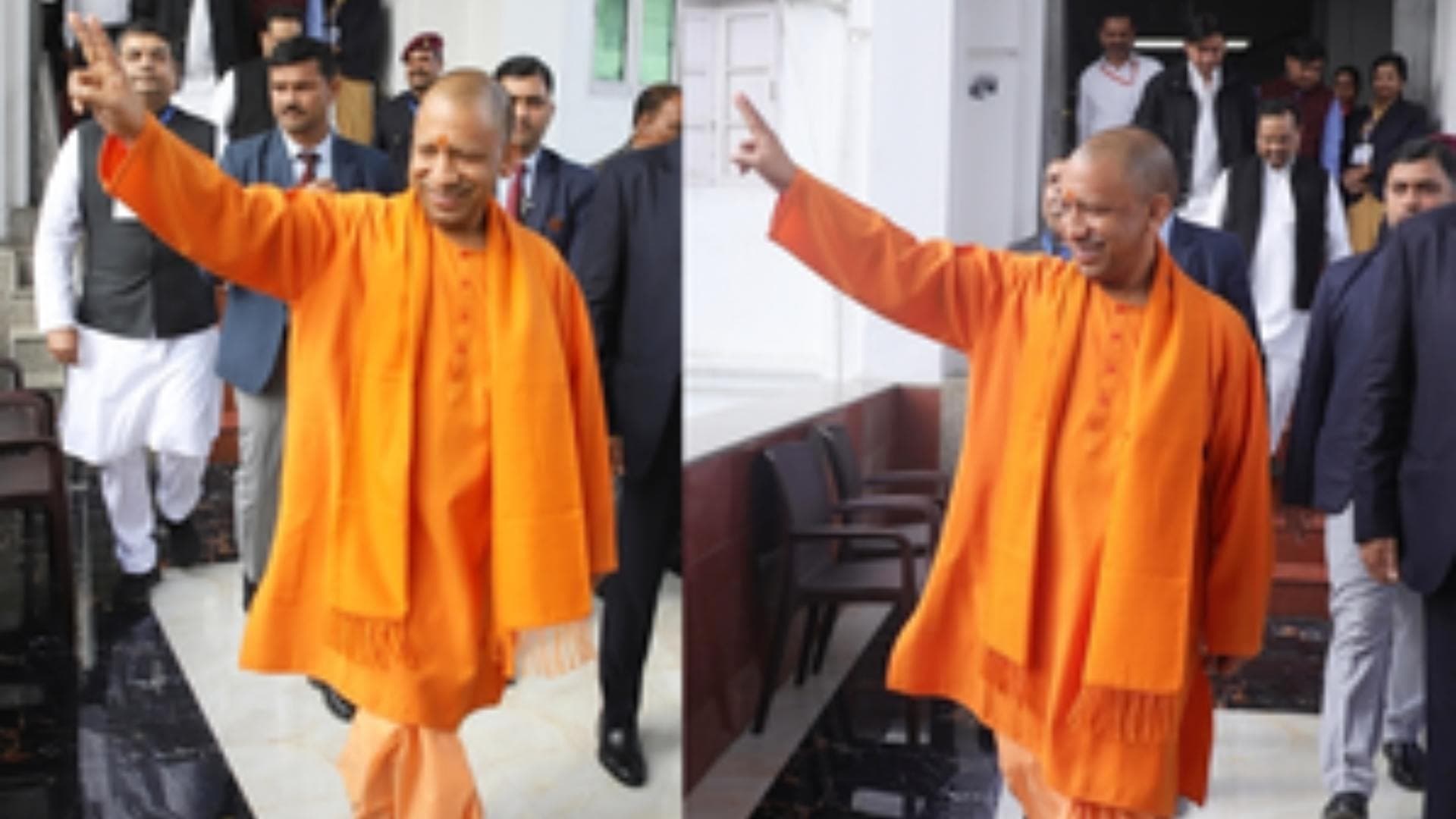 CM Yogi Casts First Vote In RS Polls, SP MLA Votes For BJP