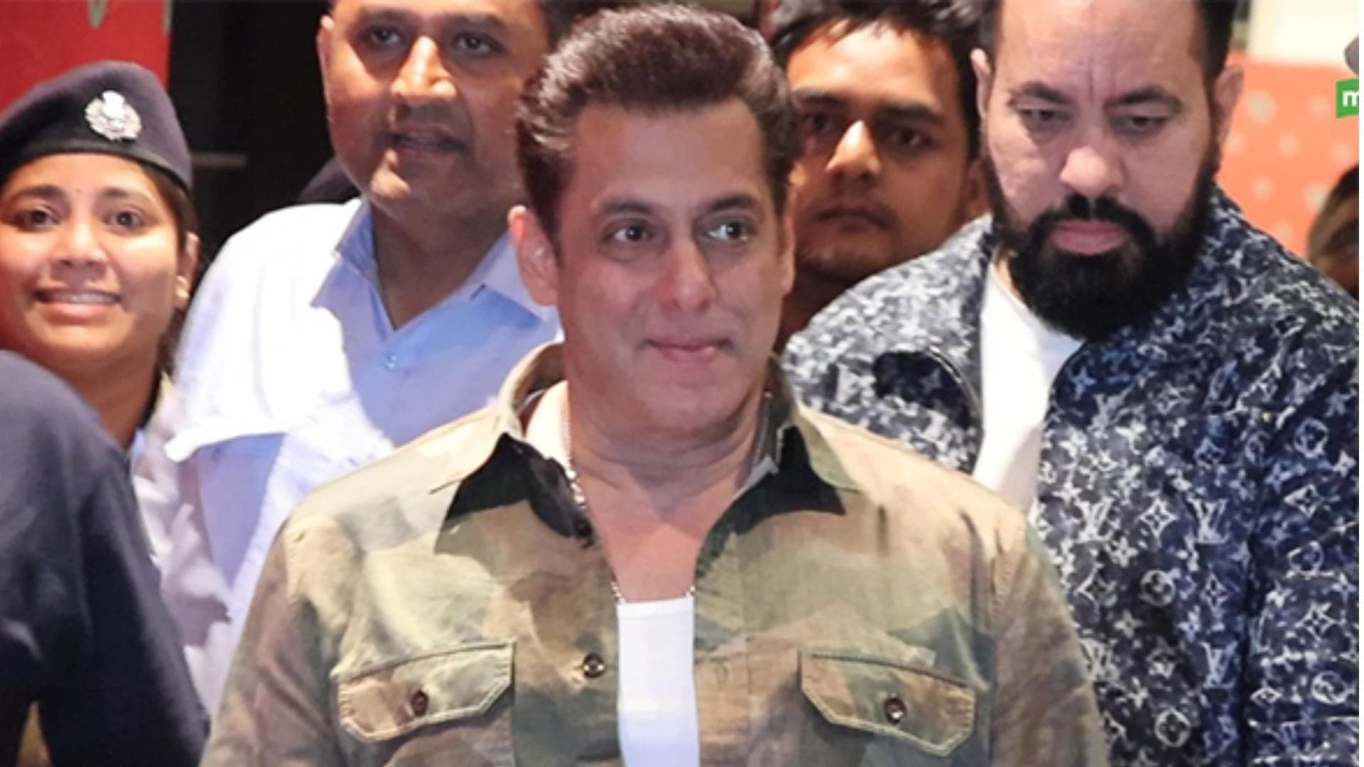 Salman Khan Reaches Jamnagar For Anant Ambani-Radhika Merchant's Pre-Wedding Festivities