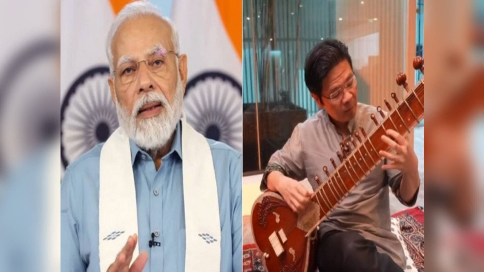 "May Your Passion For Sitar Continue To Grow...," PM Modi Tells Singapore Deputy PM