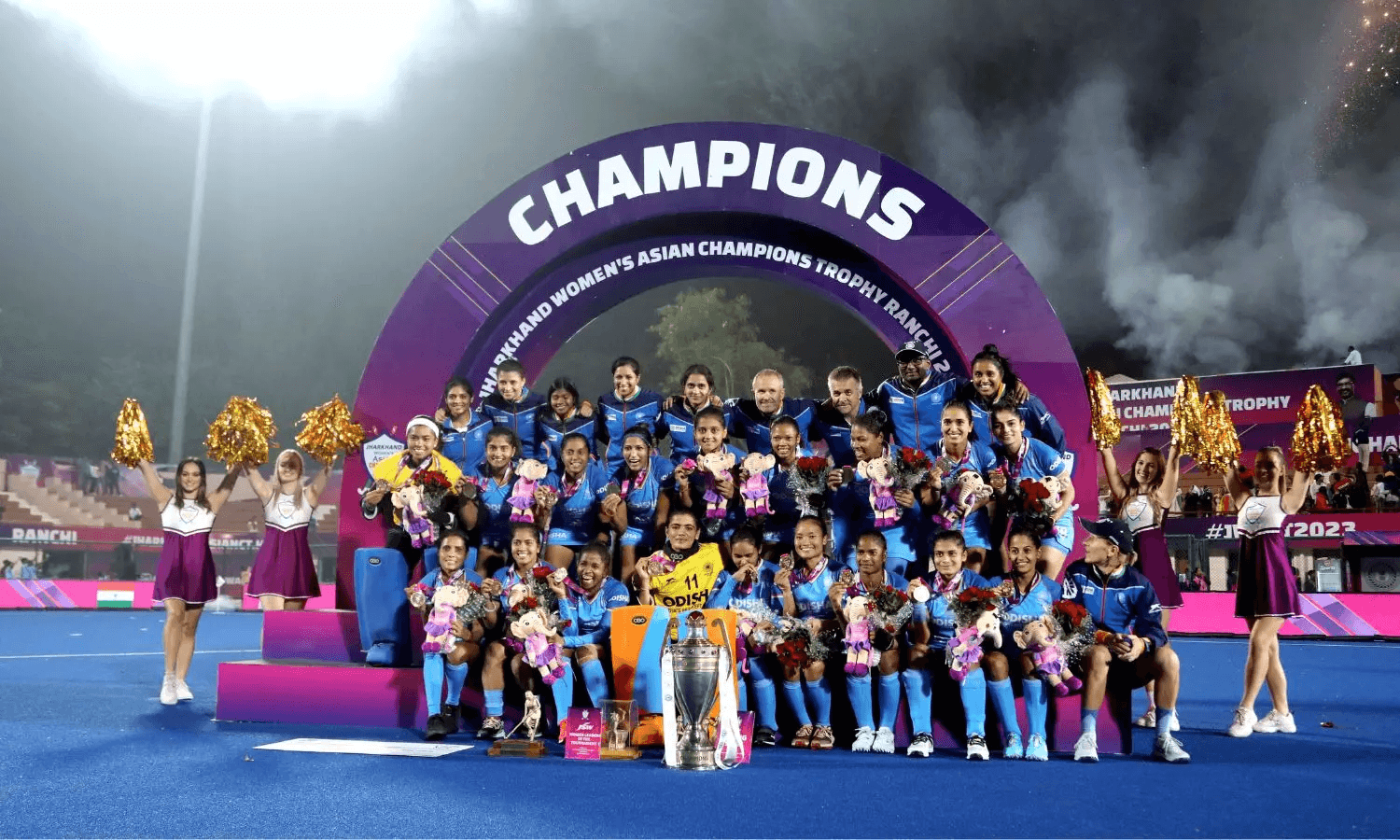 India Clinches Women's Asian Champions Trophy with 4-0 Victory Over Japan