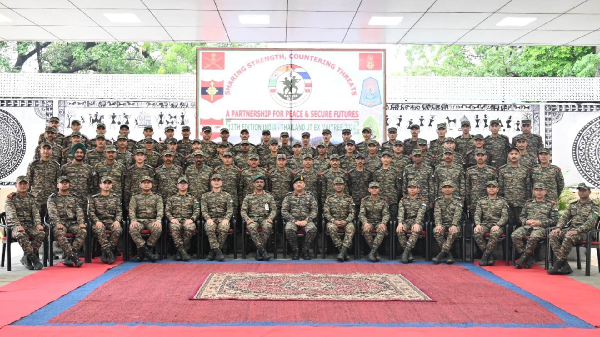 Indian Army Contingent Departs For India-Thailand Joint Military Exercise Maitree