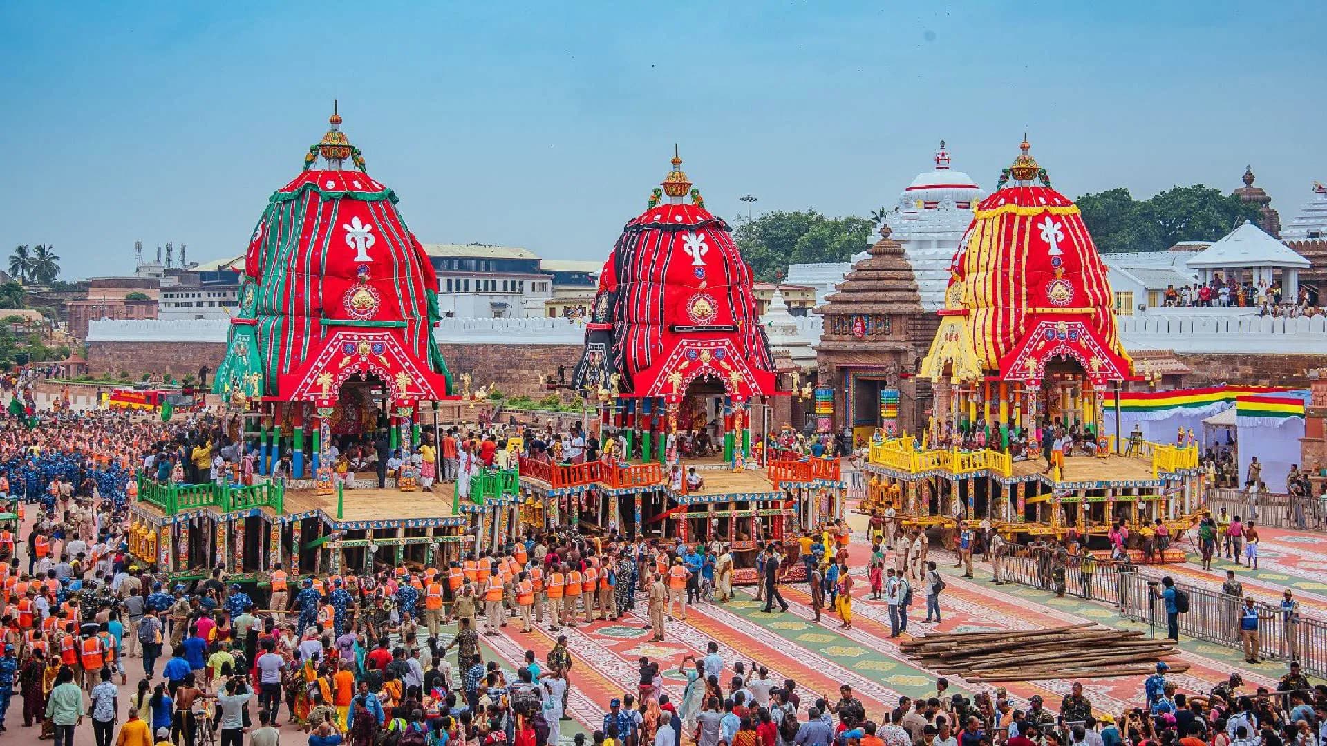 ଶରଧା ବାଲିରେ ତିନି ରଥ, ଆଜି ଦିନ ସାରା ରଥ ଉପରେ ଚତୁର୍ଦ୍ଧାମୂର୍ତ୍ତିଙ୍କୁ ଦର୍ଶନ କରିପାରିବେ ଭକ୍ତ
