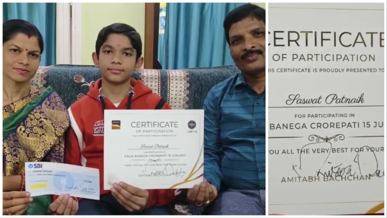 KBC 15: Umerkote Boy Saswat Pattnaik Plays KBC Junior With Amitabh Bachchan