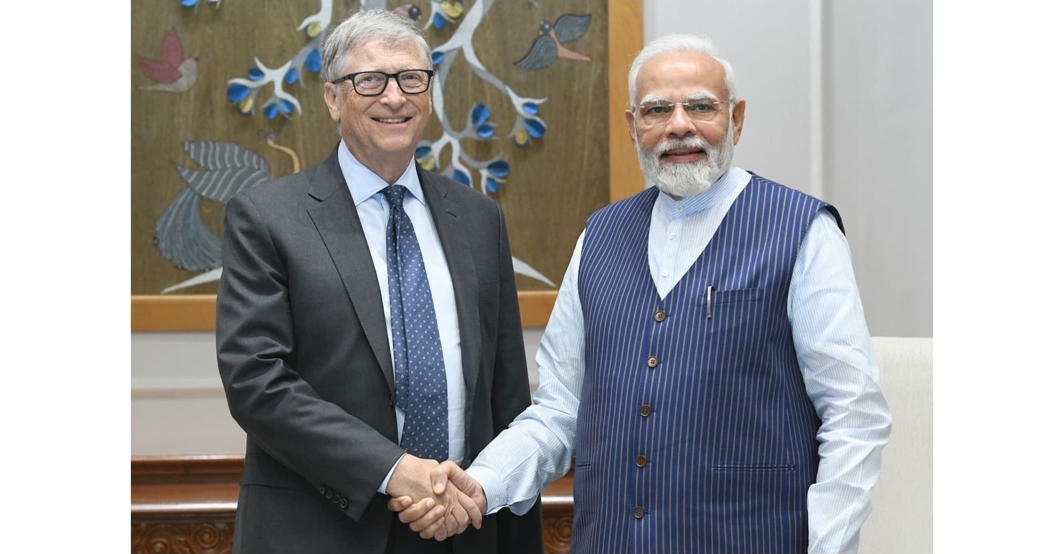 We value our partnership for promoting innovation for benefit of humanity: PM Modi to Bill Gates