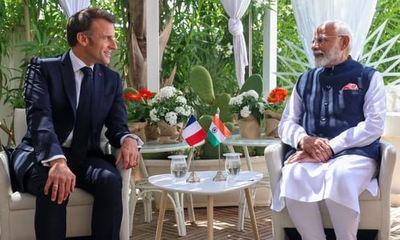 G7 Summit: PM Modi, Macron agree to deepen defence cooperation with focus on 'Make in India'