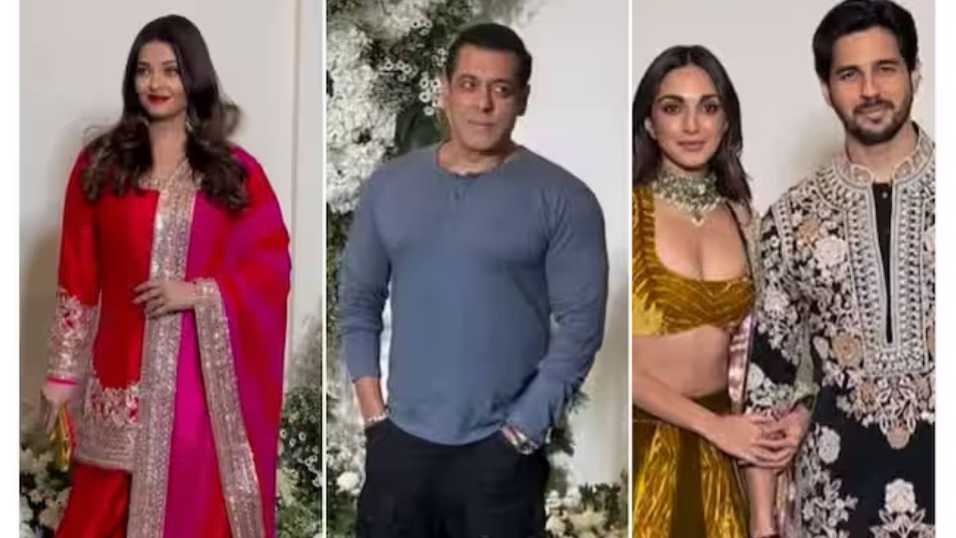 Sidra, Salman Khan and Other B-town Celebs Attend Manish Malhotra's Diwali Bash