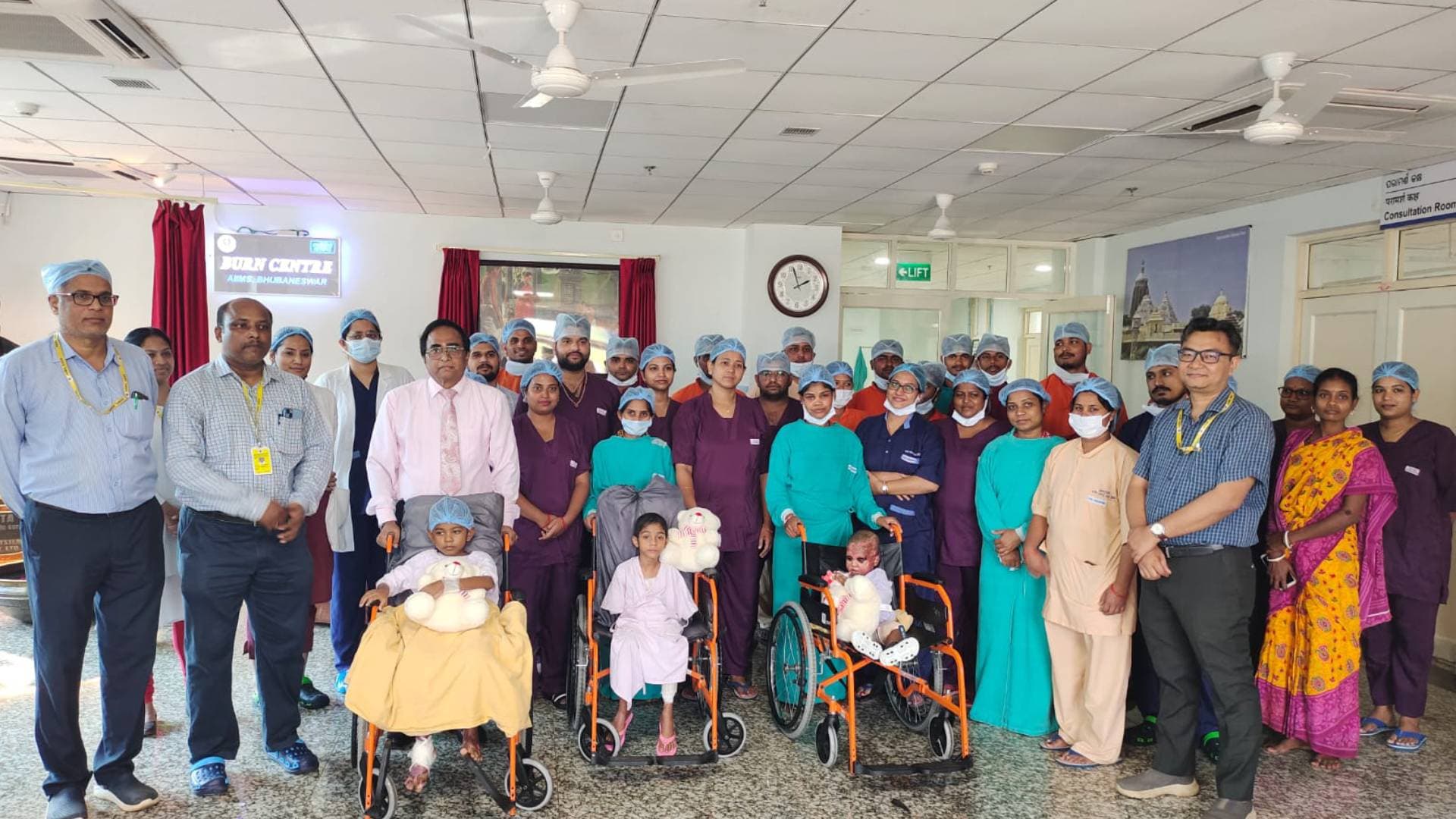 2 Critically Burnt Kids Get New Lease Of Life At AIIMS Bhubaneswar With Allograft