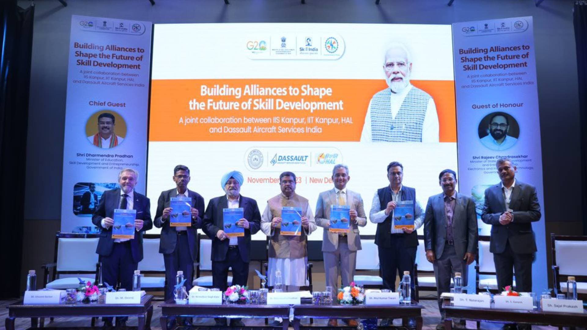 Pradhan Witnesses Signing Of MoUs For Shaping Future Of Skill Development, Empowering India’s Youth