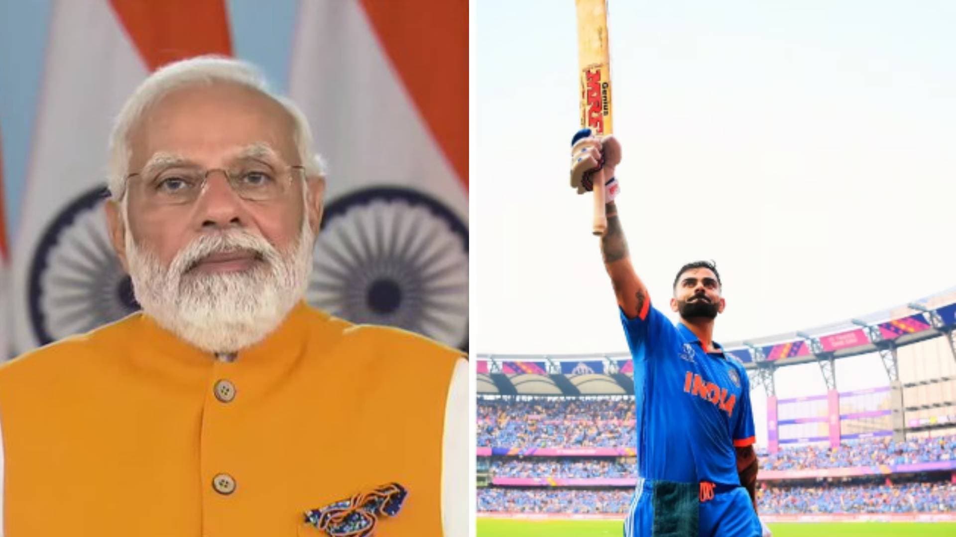 PM Modi Hails Virat Kohli For Scoring 50th ODI Century