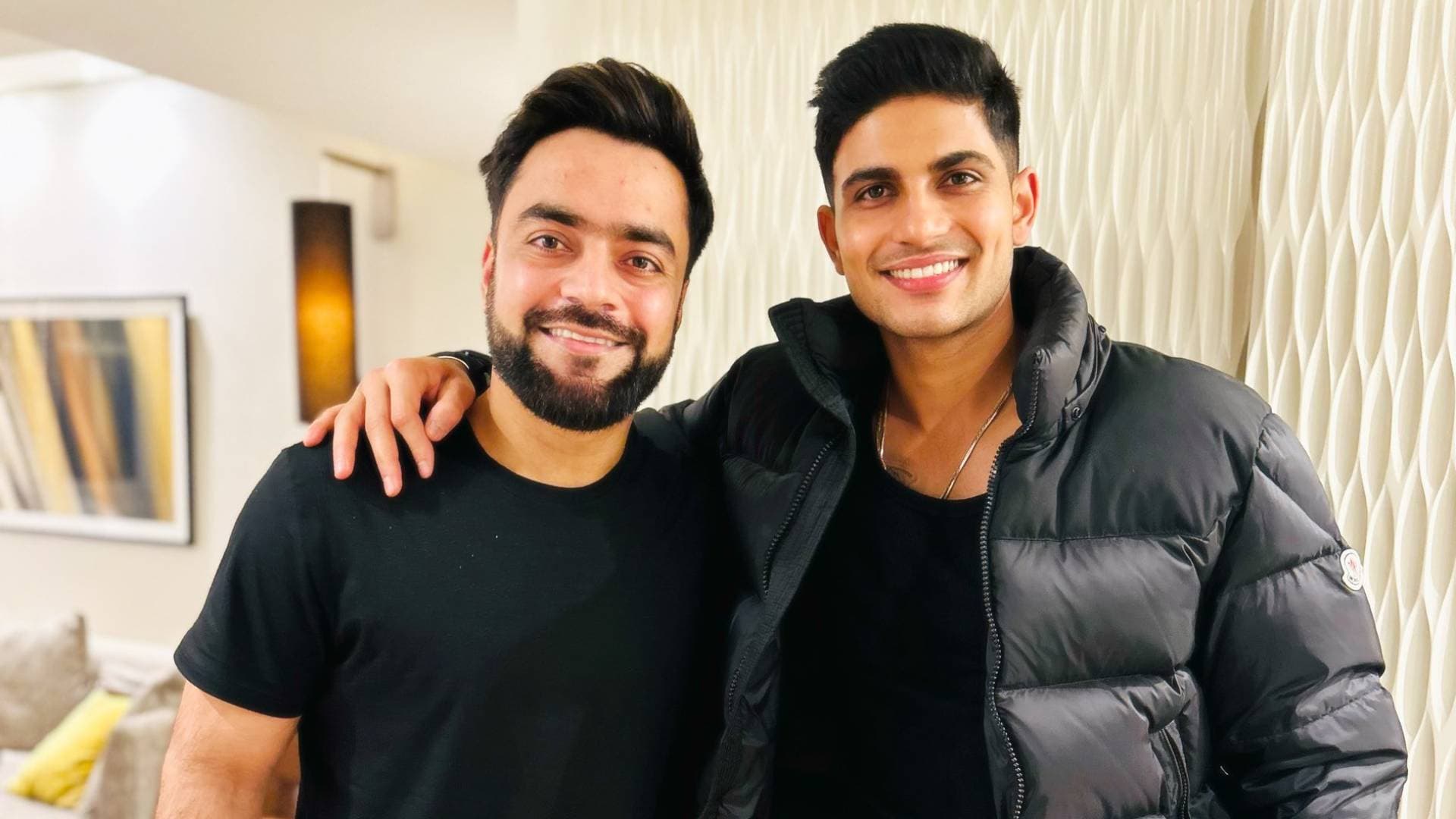 'Captain Sahab' Shubman Gill Pays Visit To Rashid Khan, Gujarat Titans Reacts