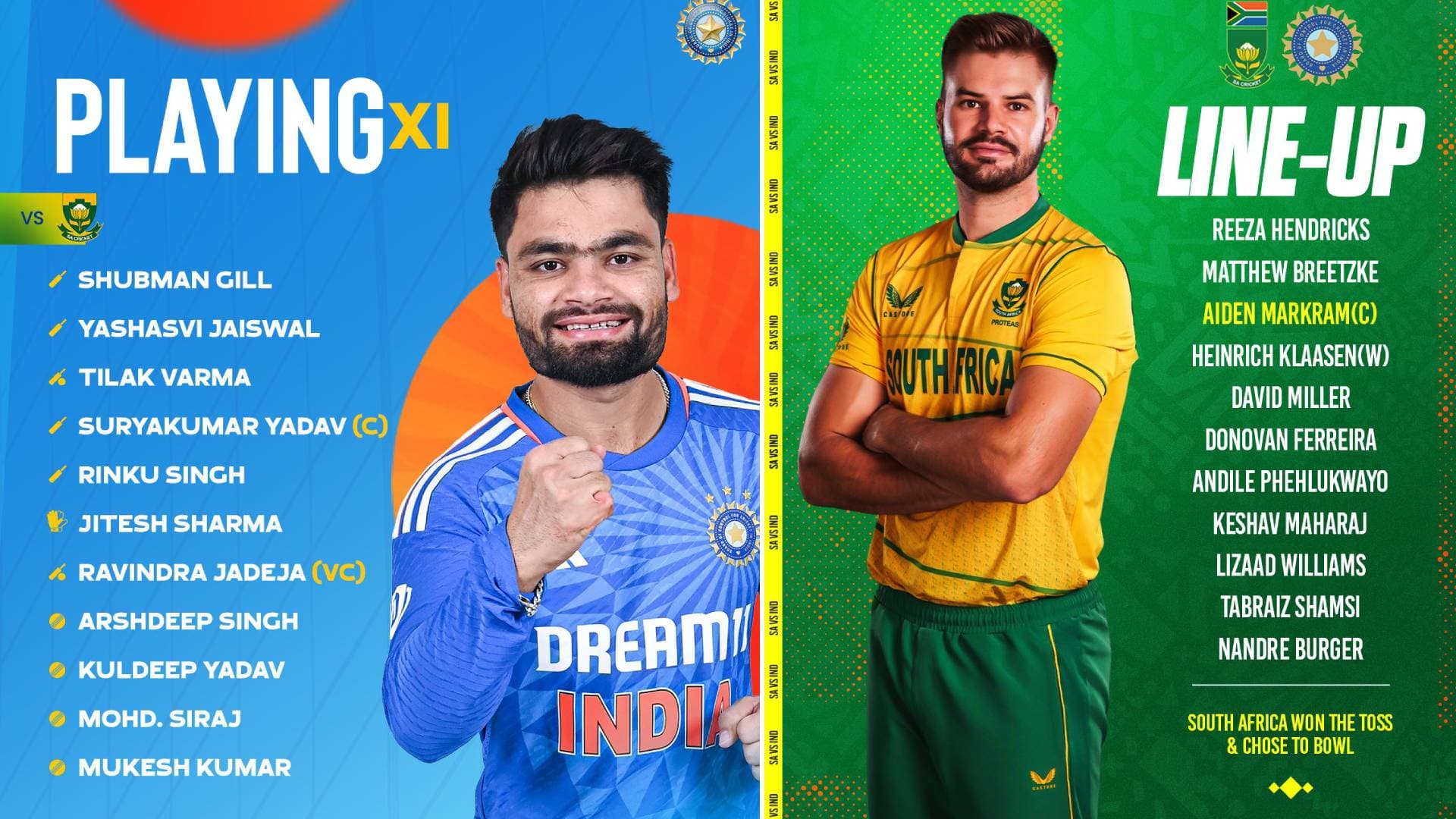 South Africa Captain Aiden Markram Wins Toss, Opts To Field Against India In Final T20I