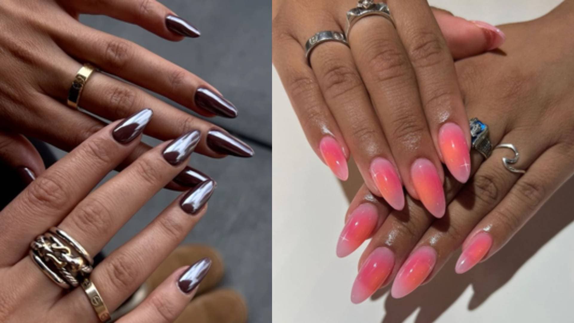 Christmas Inspired Nail Gloss Options