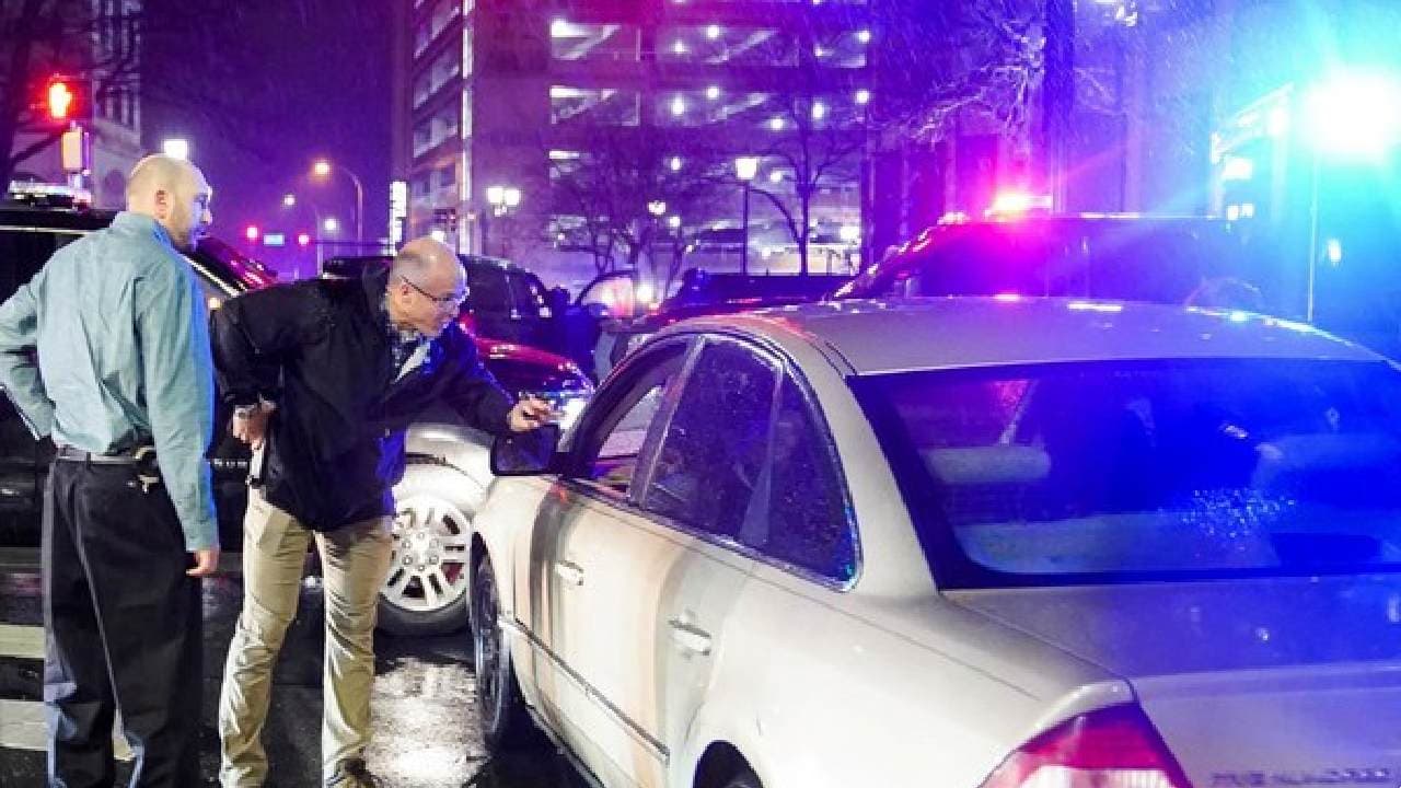 US: Car Hits Parked Suv In Biden's Motorcade During Delaware Event