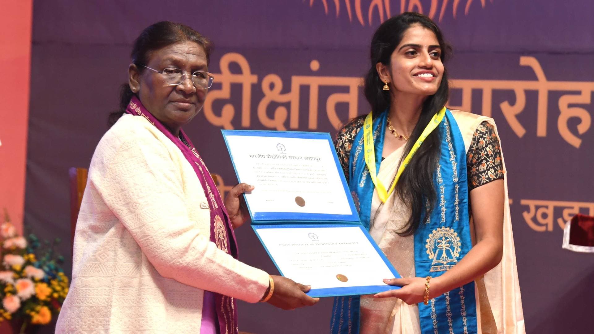President Droupadi Murmu Graces 69th Convocation Of IIT Kharagpur