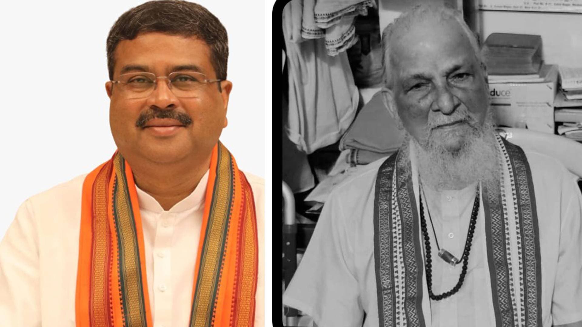 Union Minister Dharmendra Pradhan Condoles Demise Of Veteran RSS Activist Ramakrushna Mohapatra