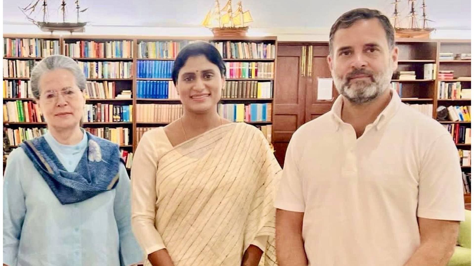 YSR’s Daughter Sharmila Set To Join Congress
