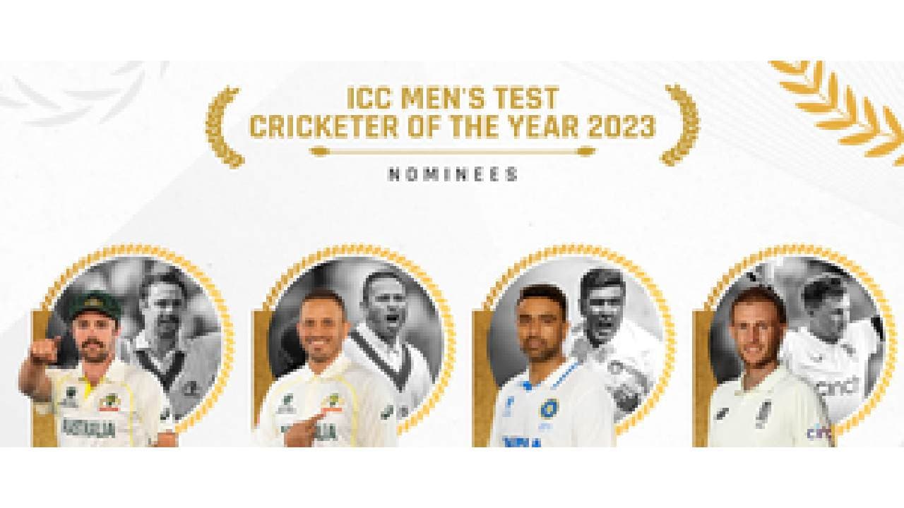 Ashwin, Khawaja, Head, Root Among Nominees For ICC Men’s Test Cricketer Of The Year 2023 Award