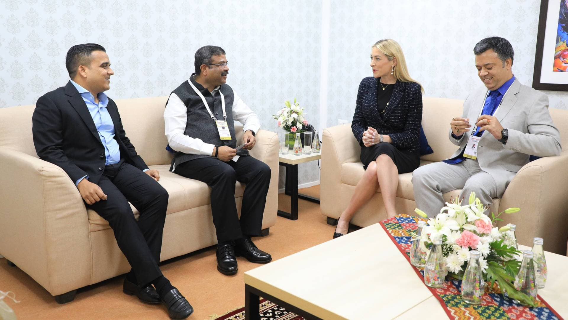 Union Minister Dharmendra Pradhan Meets UPS Vice President Da Costa, Discusses On Key Issues
