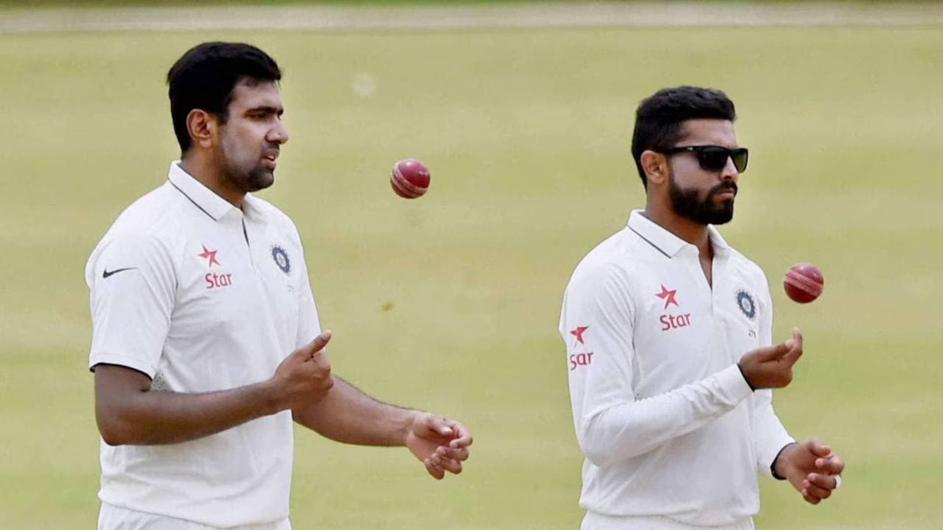 Ashwin, Jadeja Named In ICC Test Team Of The Year