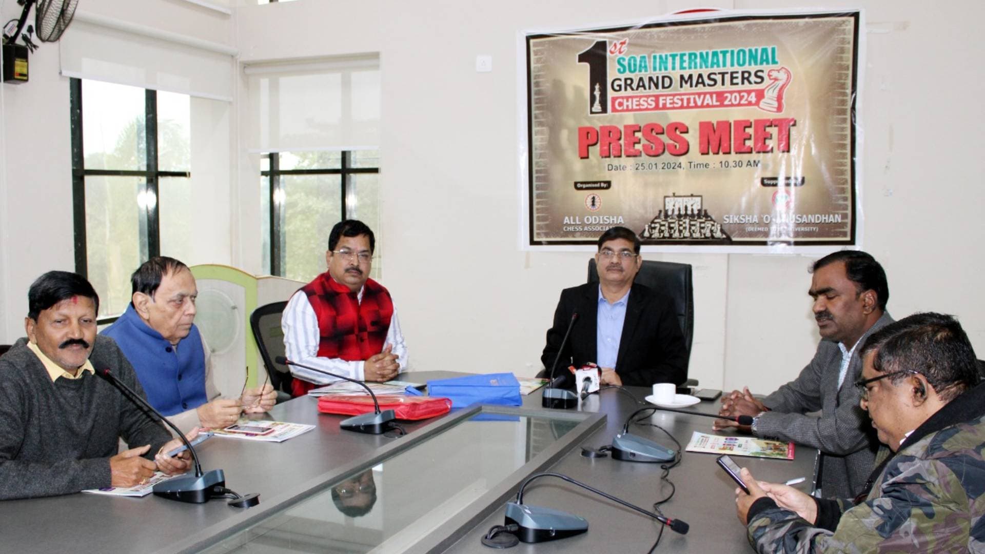 9 Grand Masters, 24 Int Masters To Participate In 1st SOA International Grand Masters Chess Festival