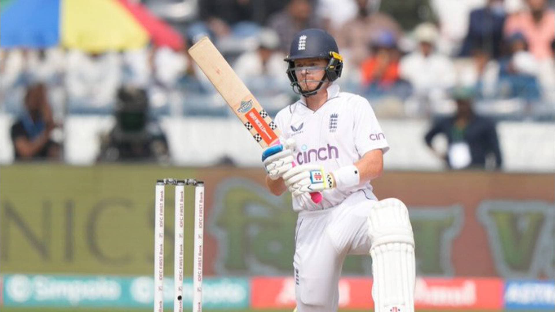 1st Test: Ollie Pope's Unbeaten 148 Pulls England Out Of Trouble; Take Lead Of 126 Runs Over India