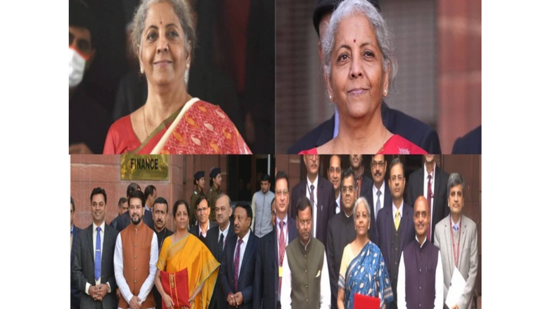 Nirmala Sitharaman's Signature Sarees On Budget Day