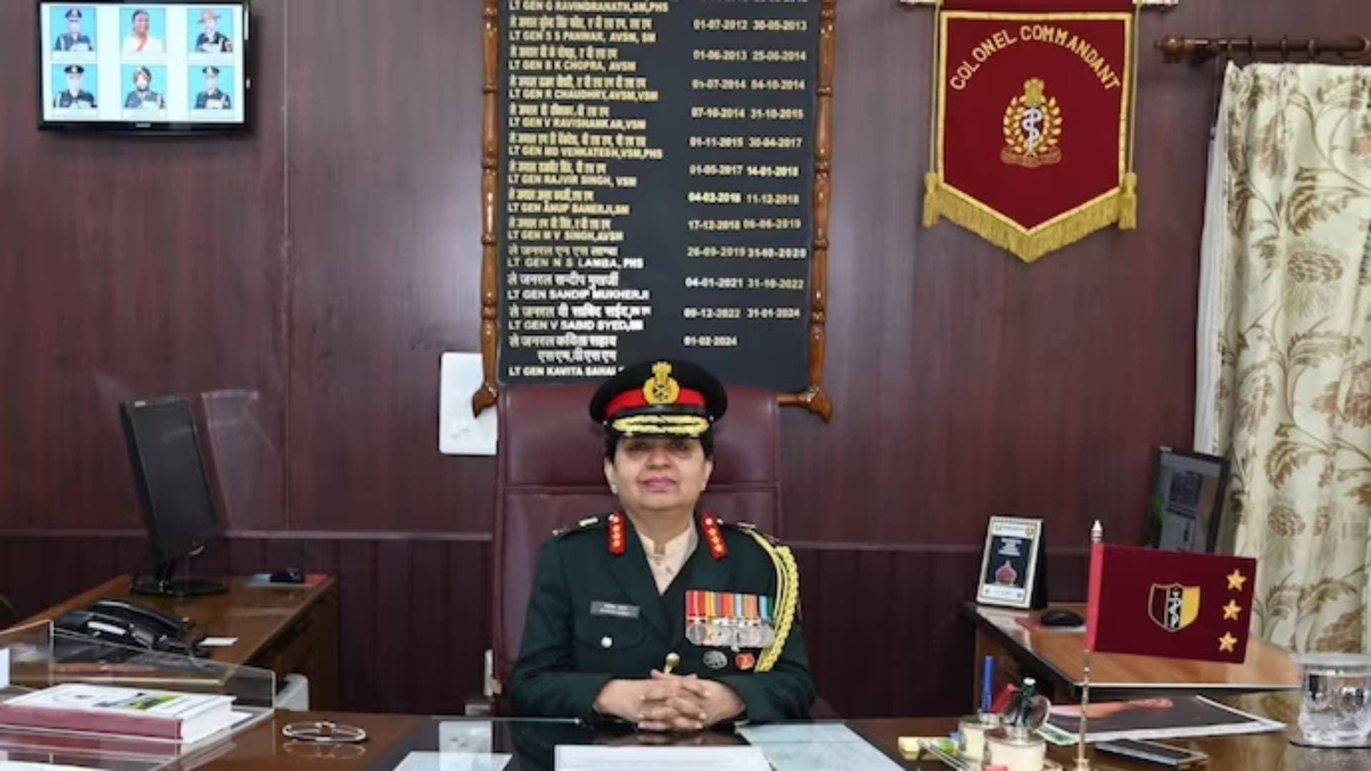Lt Gen Kavita Sahai Becomes First Woman Commandant Of Army Medical Corps Centre & College, Lucknow