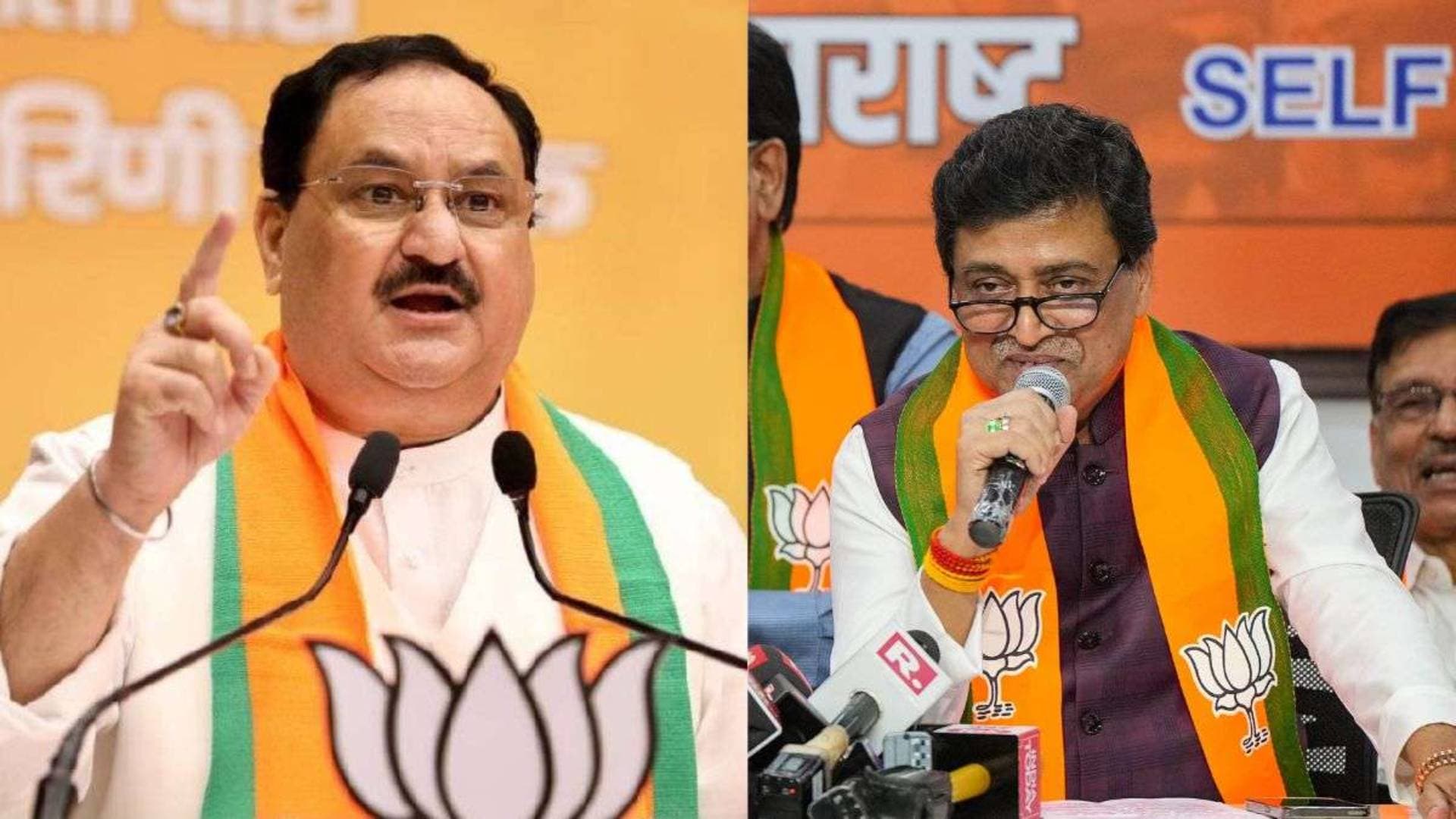 Rajya Sabha Polls: BJP Fields JP Nadda From Gujarat, Ashok Chavan From Maharashtra