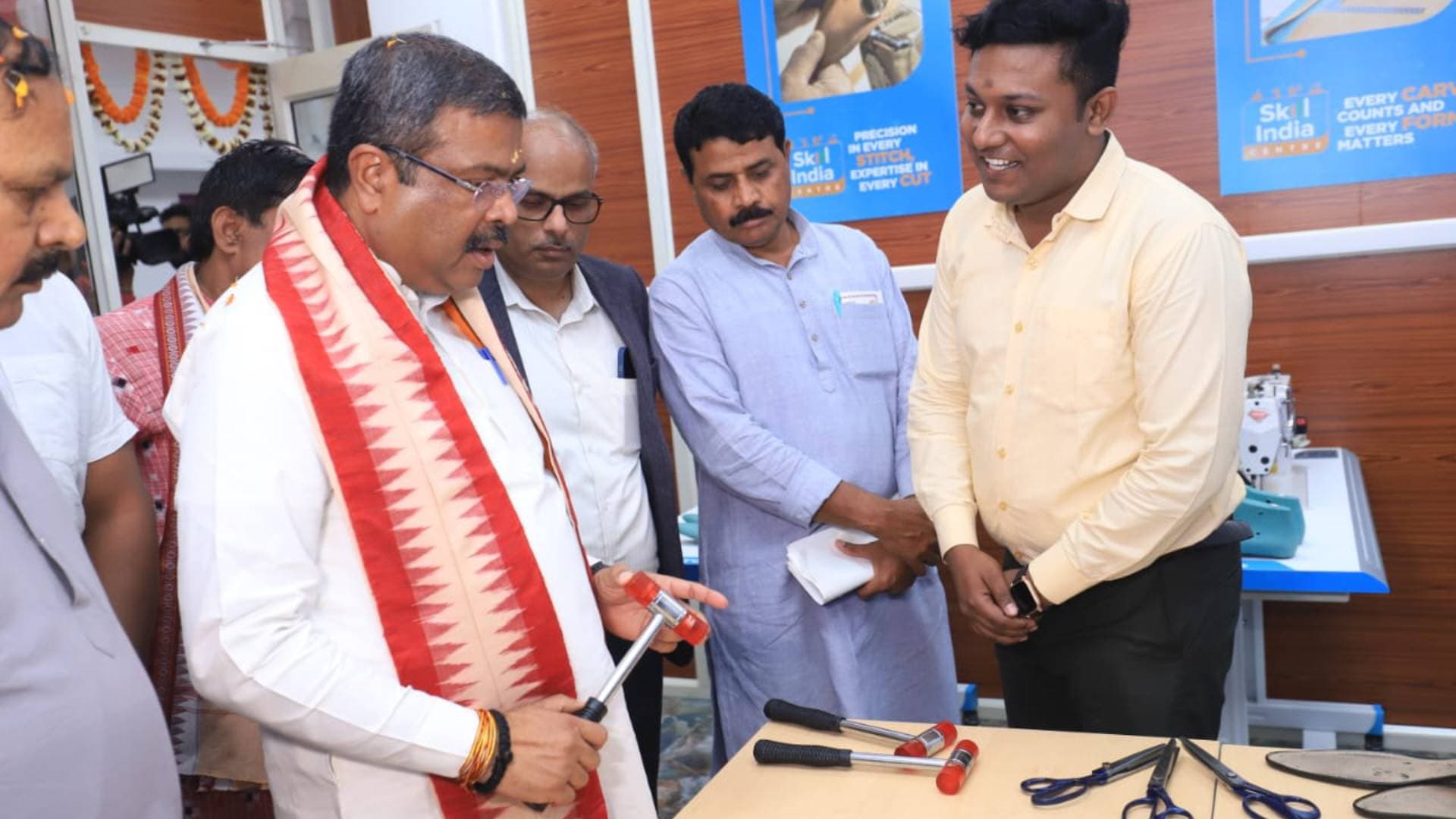 Union Minister Dharmendra Pradhan Inaugurates Skill India Centre In Deogarh