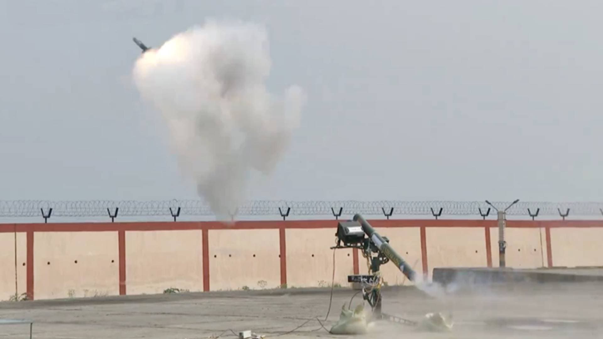 DRDO Conducts Successful Flight Test Of VSHORADS Missile Off Odisha Coast