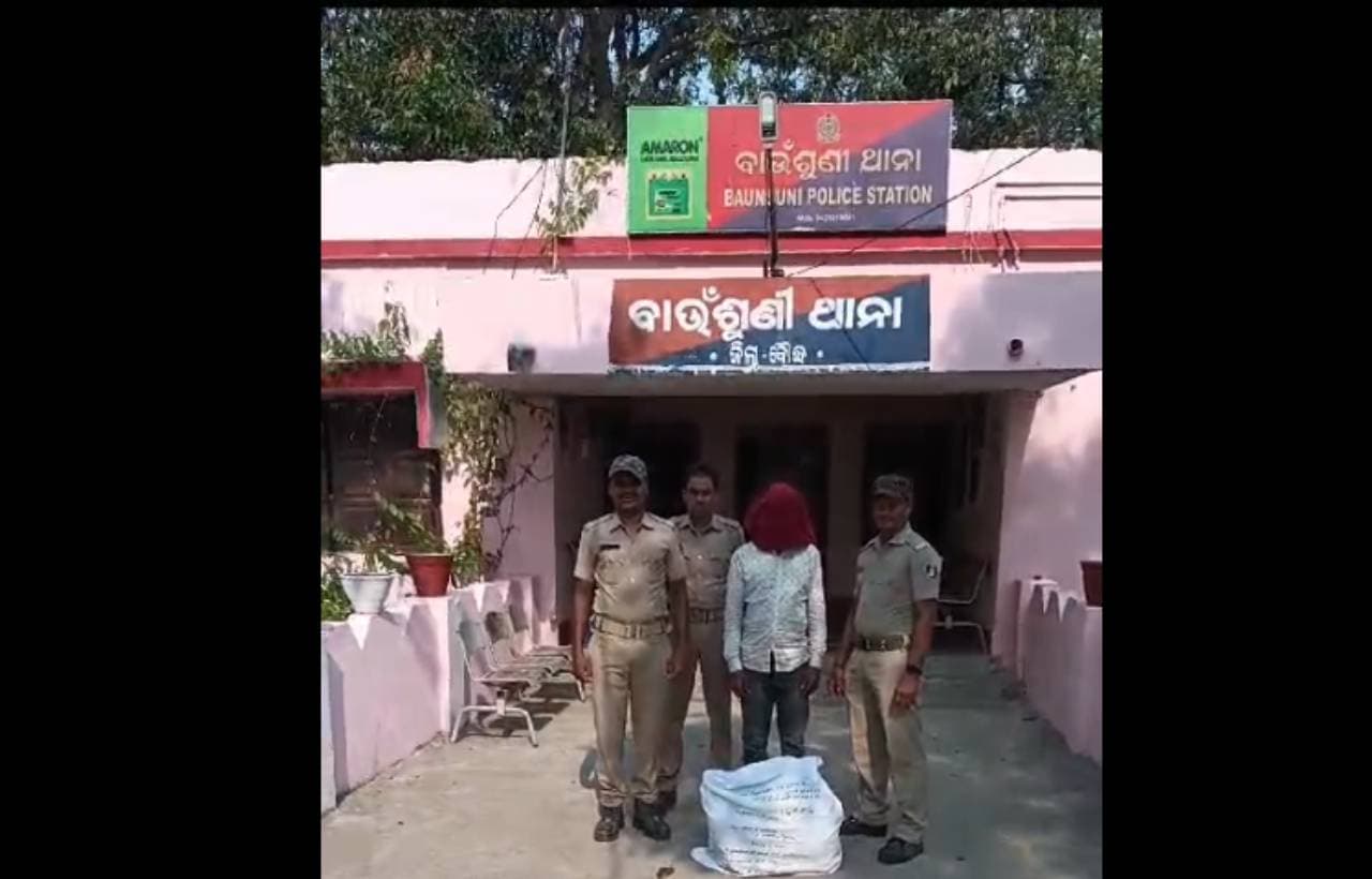 10 Kg Ganja Seized, 1 Arrested In Boudh