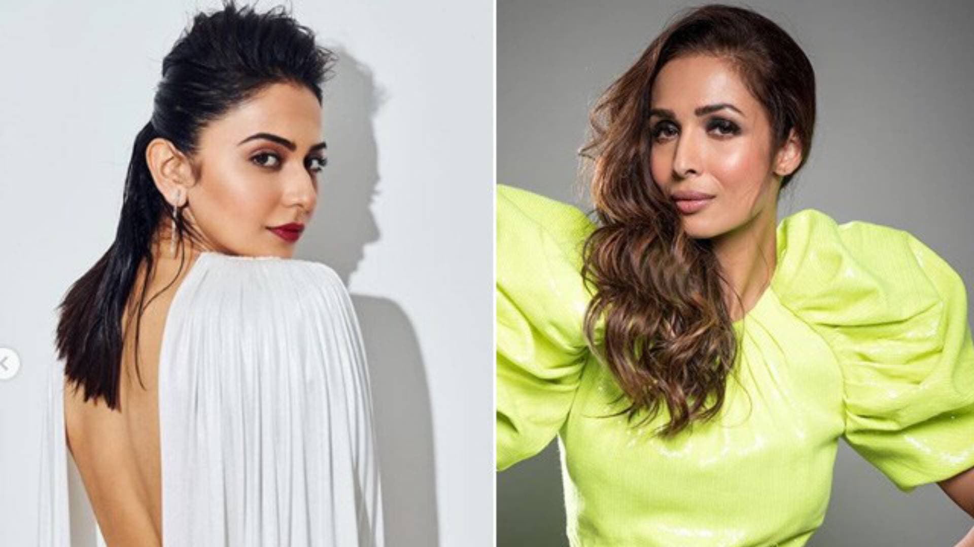 LFWx FDCI: Malaika Exudes Femininity In Pastels, Rakul Goes Monochrome