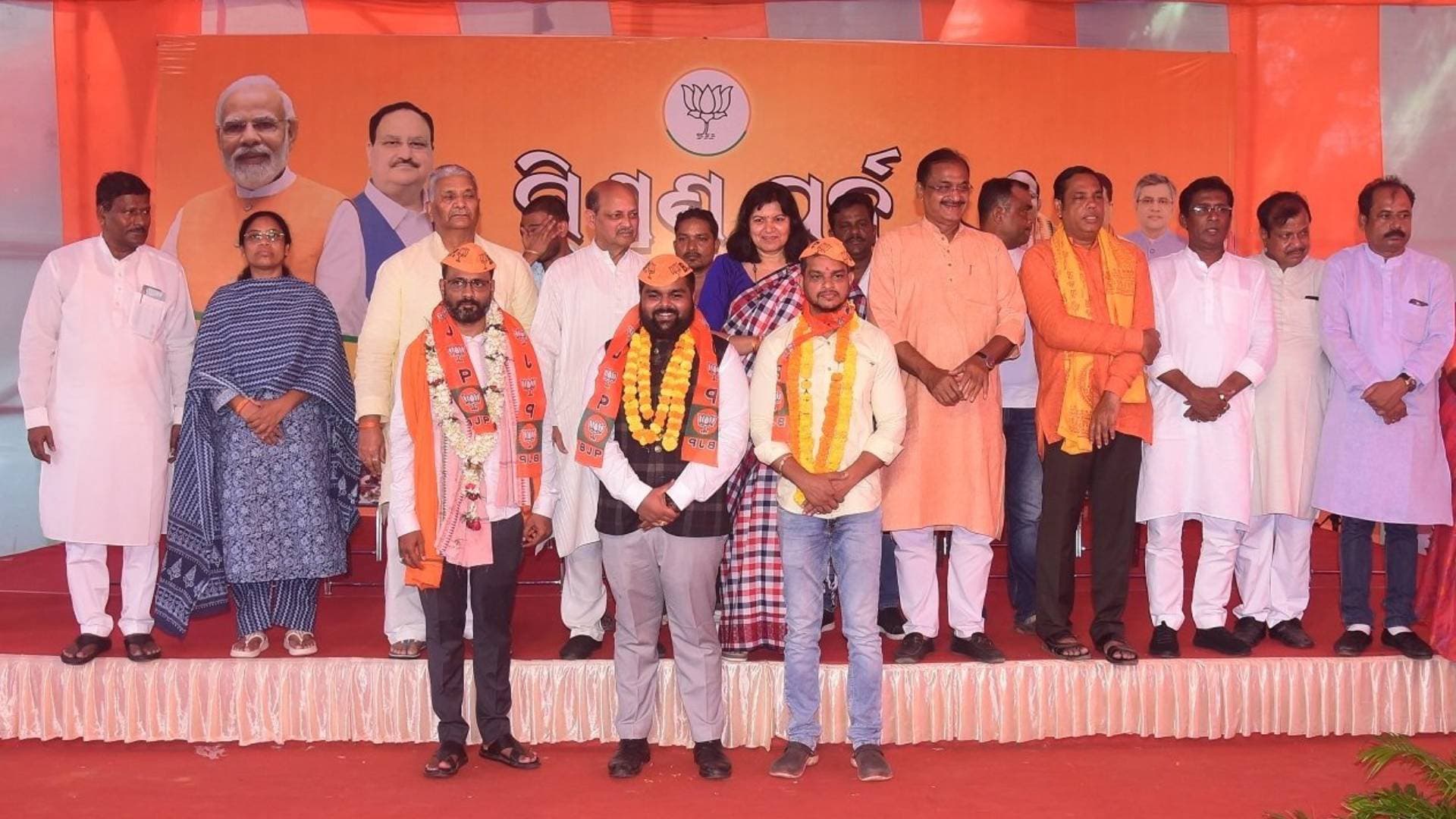 Odisha Congress Leaders Rajat Choudhury, Biswabhusan Das Join BJP