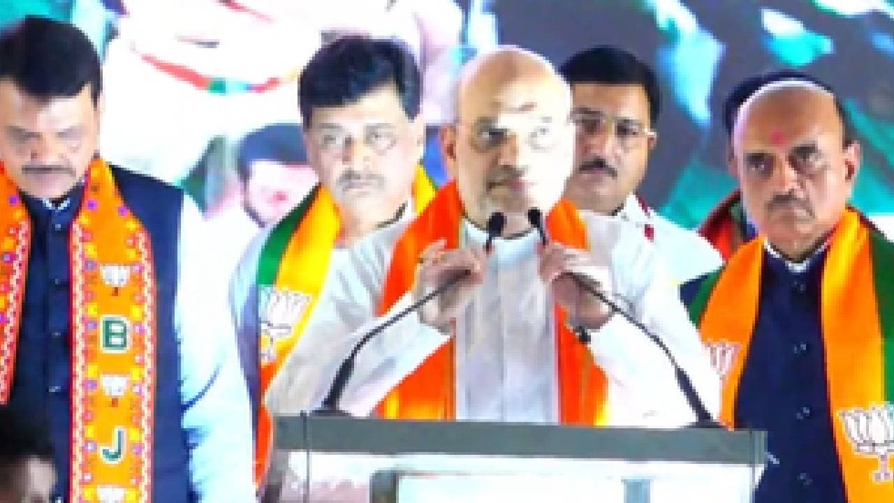 Amit Shah Tears Into 'Fake' Sena, NCP, 'Half-Hearted' Congress At Maharashtra Rally