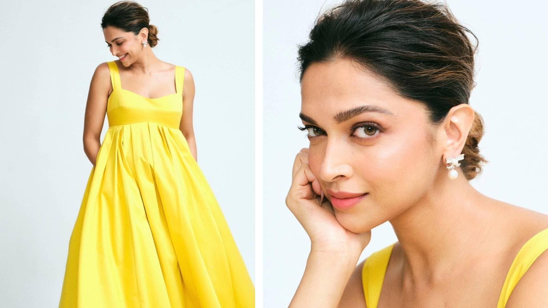 Mom-To-Be Deepika Padukone Shines Bright In Yellow Dress