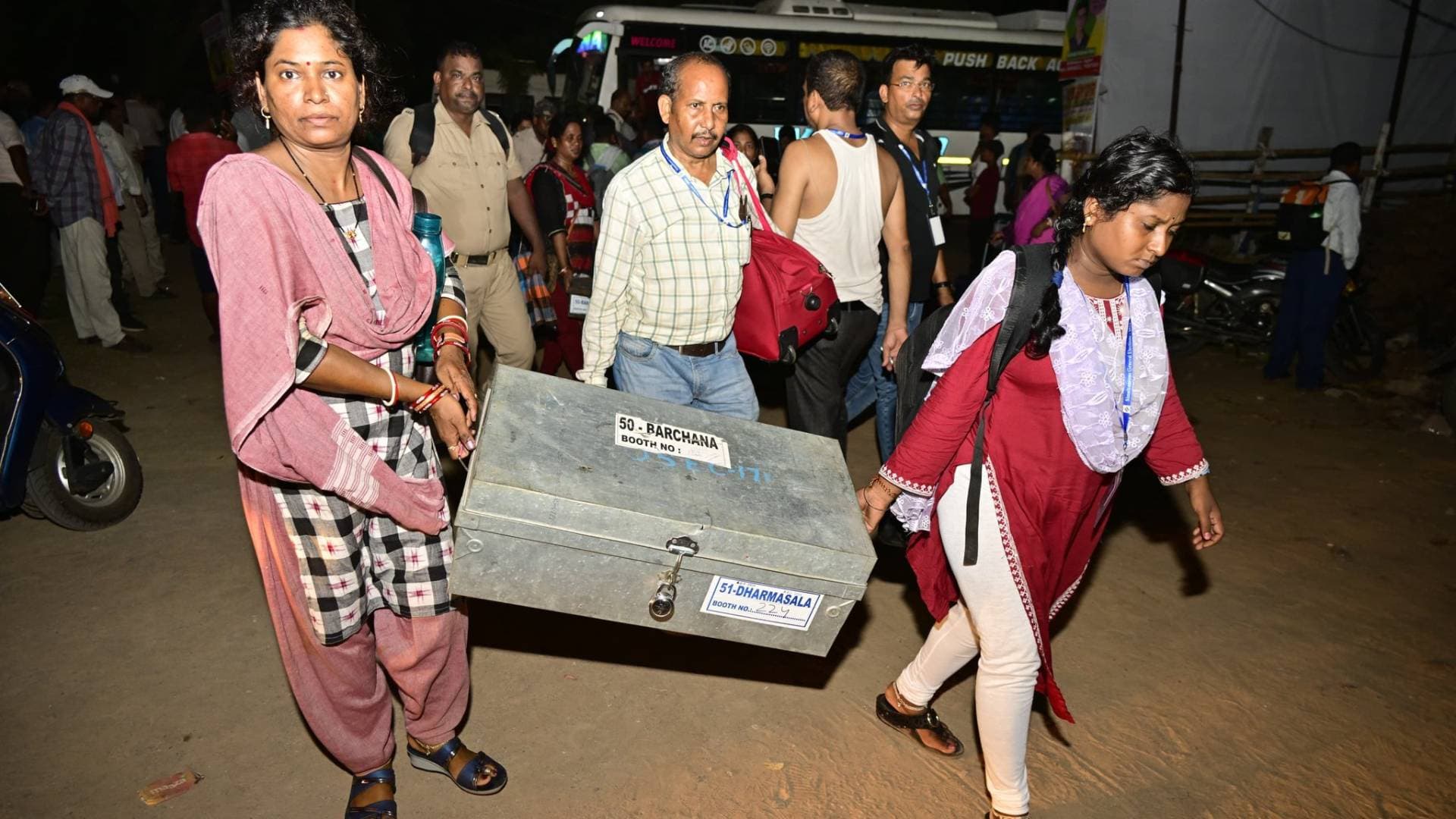 Three-Tier Security In Place At Strong Rooms, Counting Centers In Odisha