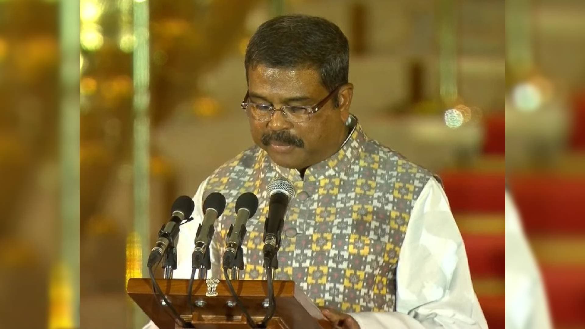 Dharmendra Pradhan Takes Oath As Minister In Modi 3.0 Cabinet